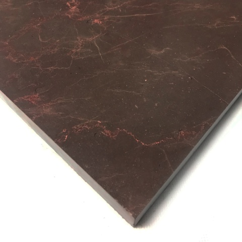 Płytki marmurowe z brązowego marmuru Chocolate w rozmiarze 60/60/2 cm, wykończenie szczotkowane