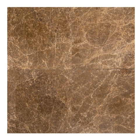 Płytki marmurowe z brązowego marmuru Emperador Mocha w rozmiarze 60/60/2 cm, wykończenie polerowane