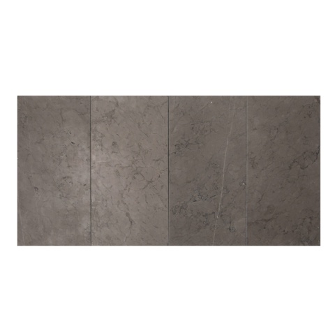 Płytki marmurowe z czarnego marmuru Pietra Grey w rozmiarze 30/60/2 cm, wykończenie szczotkowane