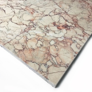 Płytki marmurowe z różowego marmuru Sakura w rozmiarze 60/60/2 cm, wykończenie polerowane