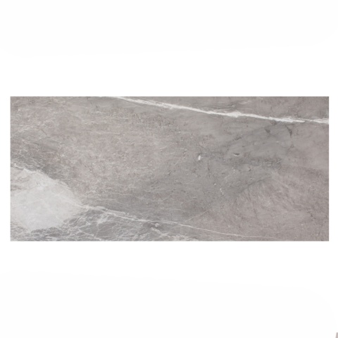 Płytki marmurowe z szarego marmuru Erth Grey w rozmiarze 30/60/2 cm, wykończenie polerowane