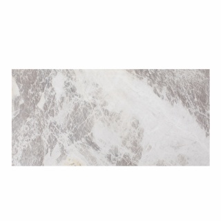 Płytki marmurowe z szarego marmuru Nordic Grey Cotton w rozmiarze 30/60/2 cm, wykończenie polerowane