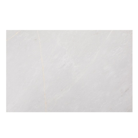 Płytki marmurowe z szarego marmuru Pearl White rozmiarze 40,6/61/1 cm, wykończenie satynowe