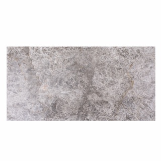 Płytki marmurowe z szarego marmuru Tundra Blue w rozmiarze 30/60/2 cm, wykończenie polerowane