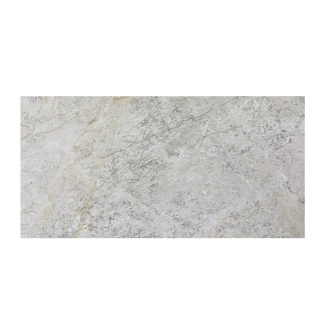 Płytki marmurowe z szarego marmuru Tundra Grey w rozmiarze 30,5/61/1,25 cm, wykończenie polerowane
