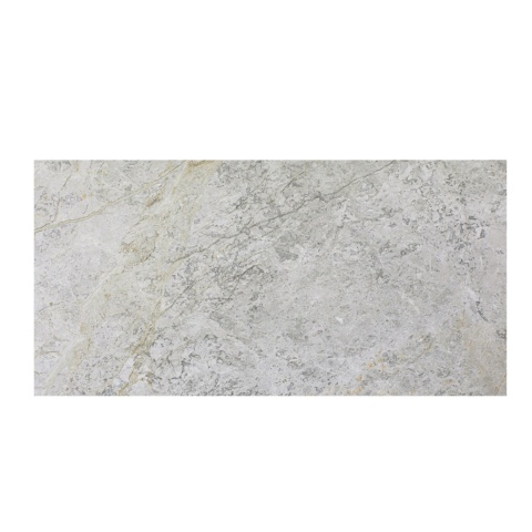 Płytki marmurowe z szarego marmuru Tundra Grey w rozmiarze 30,5/61/1,25 cm, wykończenie polerowane