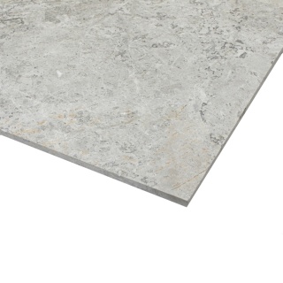 Płytki marmurowe z szarego marmuru Tundra Grey w rozmiarze 30,5/61/1,25 cm, wykończenie polerowane