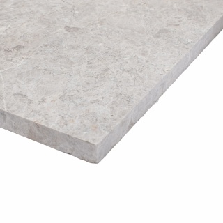 Płytki marmurowe z szarego marmuru Tundra Grey w rozmiarze 30/60/2 cm, wykończenie polerowane