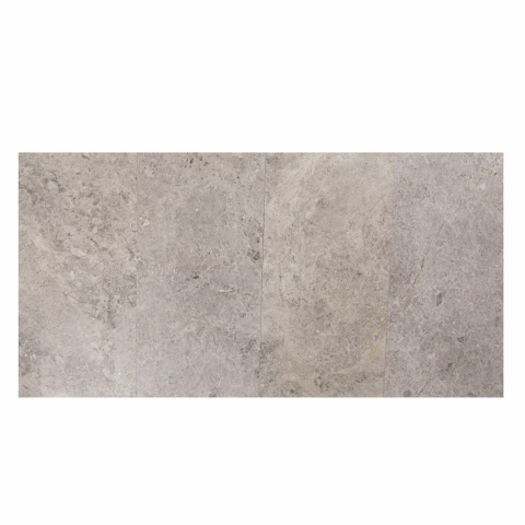 Płytki marmurowe z szarego marmuru Tundra Grey w rozmiarze 30/60/2 cm, wykończenie polerowane