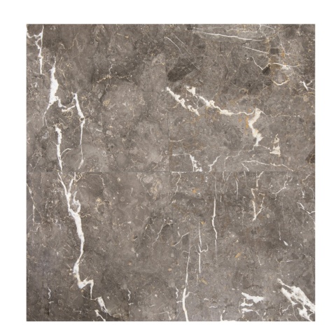 Płytki marmurowe z szaro brązowego marmuru mont grey w rozmiarze 60/60/2 cm, wykończenie polerowane