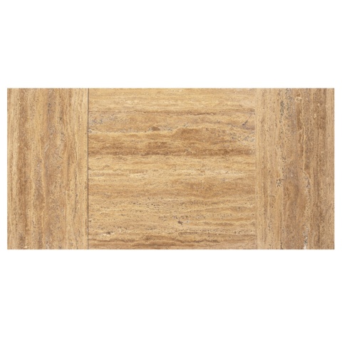 Płytki trawertynowe Noce Latte 30,5/61/1,25 cm, wykończenie satynowe
