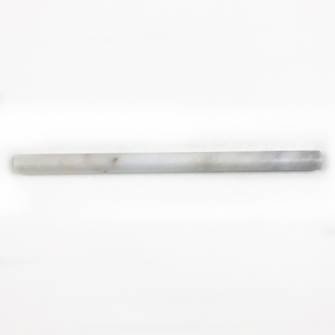 Dekor pencil marmurowy z białego marmuru afyon 30,5/1,8/2 cm, wykończenie satynowe