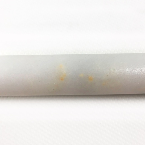 Dekor pencil marmurowy z białego marmuru afyon 30,5/1,8/2 cm, wykończenie satynowe