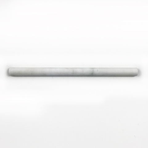 Dekor pencil marmurowy z białego marmuru glacier white 30,5/1,8/2 cm, wykończenie satynowe