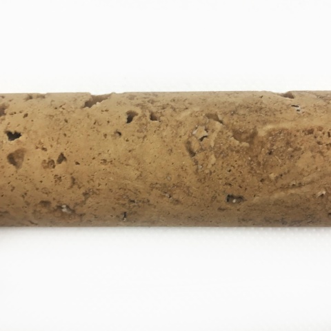 Listwy dekoracyjne Cigar z brązowego trawertynu noce wykończenie satynowe