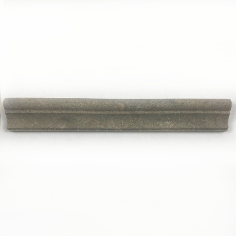 Listwy dekoracyjne Cornice z szarego wapienia Rustic Green, wykończenie satynowe