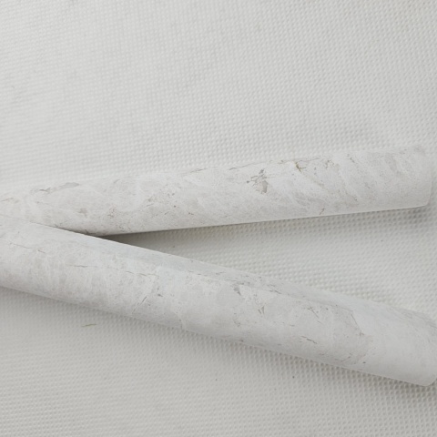 Listwy dekoracyjne Pencil z beżowego marmuru Vanilla wykończenie satynowe