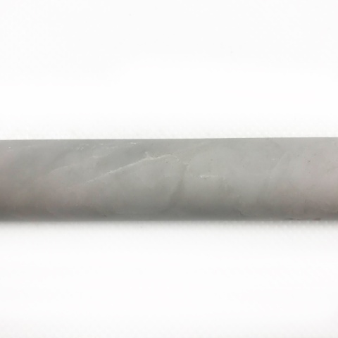 Listwy dekoracyjne Pencil z szarego marmuru ice grey wykończenie satynowe