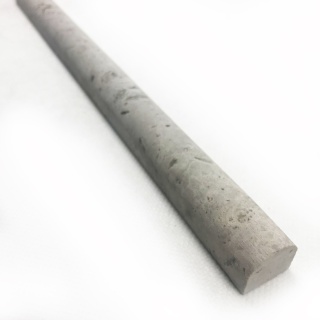 Listwy dekoracyjne Pencil z szarego marmuru tundra grey wykończenie satynowe
