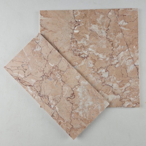 Płytki cegiełki marmurowe Somon Beige, w rozmiarze 15,25/30,5/1 cm, wykończenie satynowe