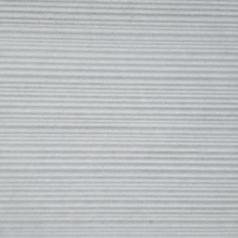 Płytki marmurowe ryflowane Thassos w rozmiarze 30,5x61x1,25 cm, wykończenie bamboo