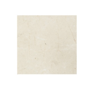 Płytki marmurowe z beżowego marmuru Beige Crystllino w rozmiarze 30,5/30,5/1,25 cm, wykończenie polerowane