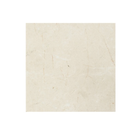 Płytki marmurowe z beżowego marmuru Beige Crystllino w rozmiarze 30,5/30,5/1,25 cm, wykończenie polerowane