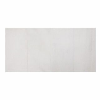 Płytki marmurowe z białego marmuru Bianco Neve w rozmiarze 30,5/61/1,25 cm, wykończenie szlifowane
