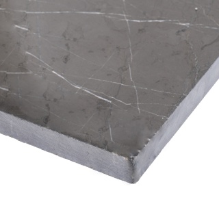 Płytki marmurowe z brązowego marmuru Pietra Grey w rozmiarze 30,5/55/1,25 cm, wykończenie satynowe