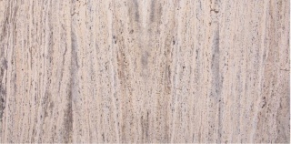 Płytki trawertynowe z beżowego trawertynu Silver White w rozmiarze 30,5/61/1,25 cm, wykończenie SATYNOWE