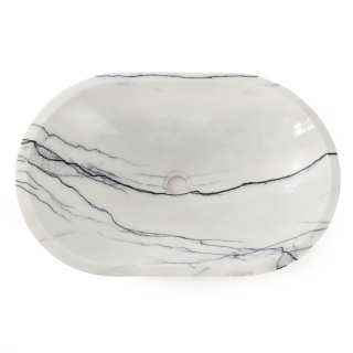 Umywalka marmurowa lilac 40/57,5/14,5 cm polerowane