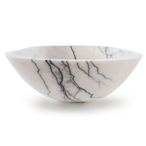 Umywalka marmurowa lilac 40/57,5/14,5 cm polerowane