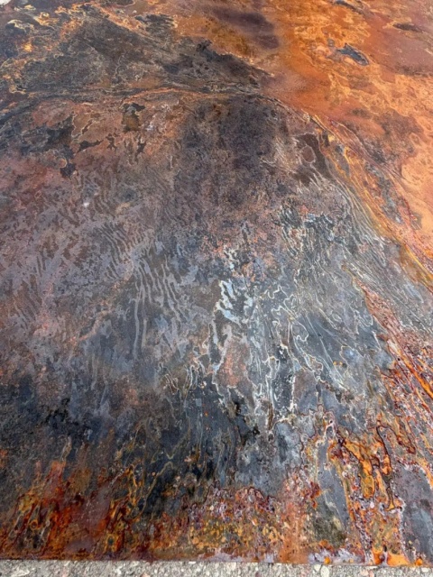 Kamień w rolce Fornir kamienny Naturalny Magma Stone 280x122x0,3 cm