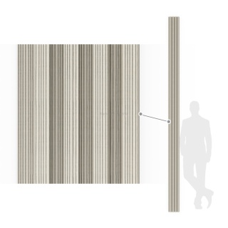 Lamele WPC ścienne dekoracyjne na płycie Lamele Stripes 300x15,7x2,4 cm MATOWE