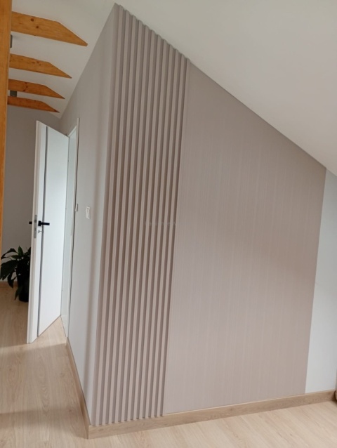 Lamele WPC ścienne dekoracyjne na płycie Lamele Stripes 300x15,7x2,4 cm MATOWE