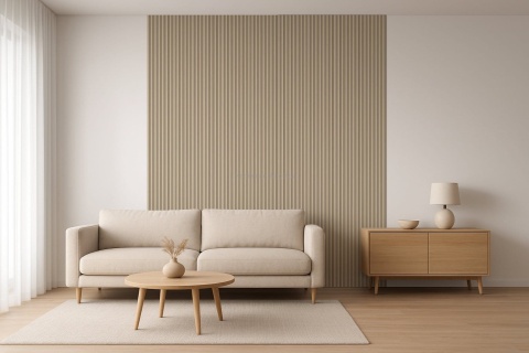 Lamele WPC ścienne dekoracyjne na płycie Light Wood 300x11x1,8 cm MATOWE