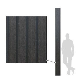 Lamele zewnętrzne LamiFlex Black 290 x 21,9 x 2,6 cm