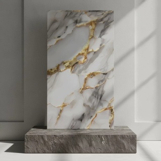 Płyta ŚCIENNA Panel wodoodporny PVC PRESTIGE GOLD 280x122x0,3cm POŁYSK