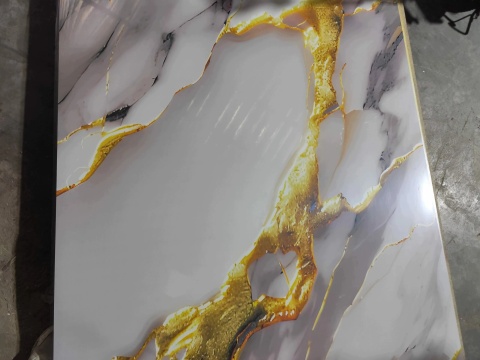 Płyta ŚCIENNA Panel wodoodporny PVC PRESTIGE GOLD 280x122x0,3cm POŁYSK