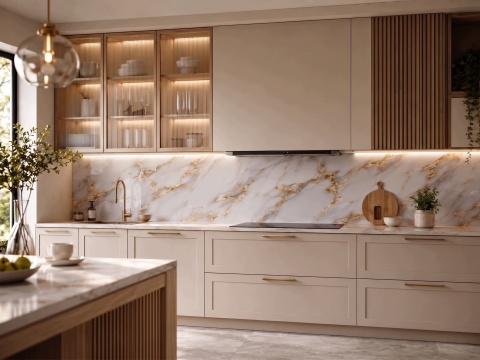 Płyta ŚCIENNA Panel wodoodporny PVC PRESTIGE GOLD 280x122x0,3cm POŁYSK