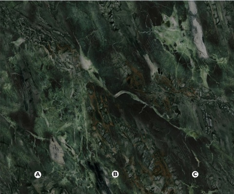Płyta węglowa WPC/SPC PANEL RW-Verde Alpi 280x110x0,5cm MATOWA